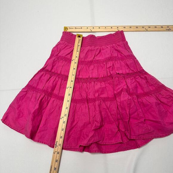 Pink Size XS Vintage Old Navy Y2K-Boho Maxi Skirt - Picture 2 of 4